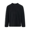 JACQUEMUS TYPO LOGO LONG SLEEVE T-SHIRT