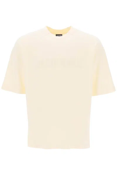 Jacquemus The Typo T-shirt In Light Beige