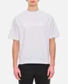 Jacquemus J Embroidered Crew Neck T-shirt In White
