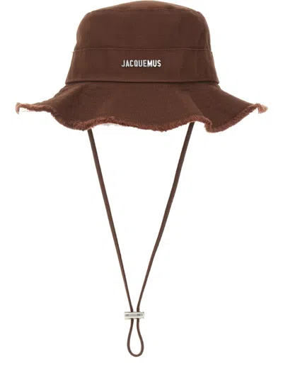 Jacquemus Unisex Artichoke Hat - Fall/winter In Brown