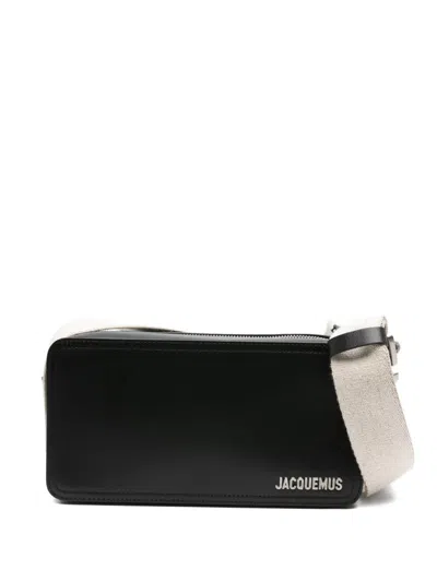 Jacquemus Utility Shoulder Bag With Logo Plaque