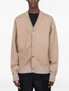 Jacquemus Le Cardigan With Buttons In Nude