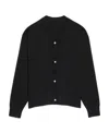 Jacquemus Men's Cardigan Boutonne In Black