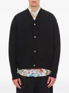 Jacquemus Le Cardigan Doppio Sweaters And Cardigans Black In Black