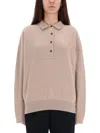 Jacquemus "vareuse Balloon" Sweater In Neutral
