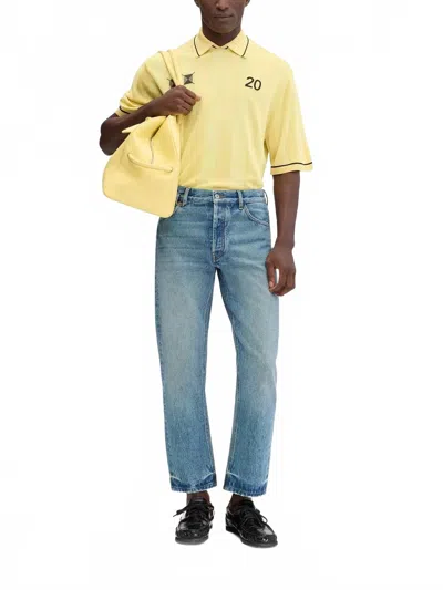 Jacquemus "le De Nîmes Droit" Jeans In Blue