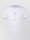 Jacquemus Venice Graphic Print T-shirt In White