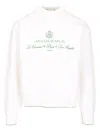 Jacquemus Crewneck Sweatshirt With Front Print And Ribbed Details