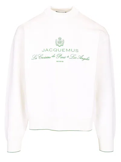 Jacquemus Venice Sweatshirts White