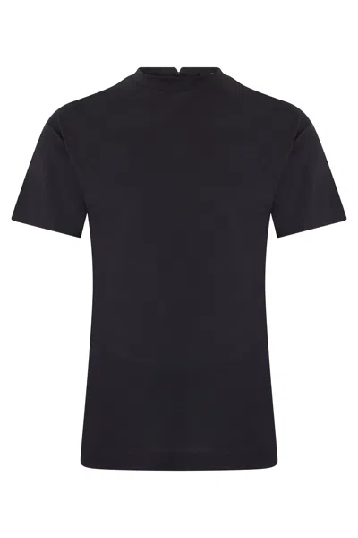 Jacquemus Ventadou Classic Short-sleeve T-shirt In Black