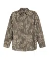 Jacquemus Verde Camisa De Corte Oversize In Green
