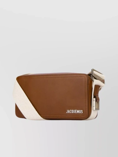 Jacquemus Versatile Adjustable Strap Bag In Brown