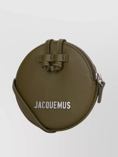 Jacquemus Versatile Round Crossbody Bag In Green