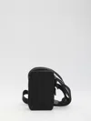 Jacquemus Le Cuerda Vertical Messenger Bag In Black
