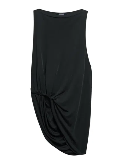 Jacquemus Vest & Tank Tops In Black