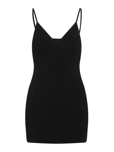 JACQUEMUS VESTIDO CORTO - NEGRO