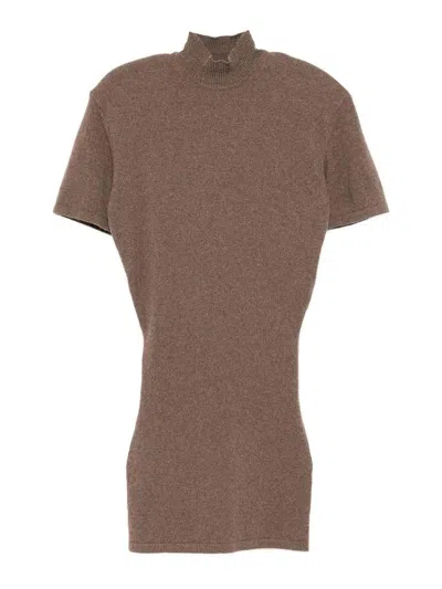 Jacquemus Vestido Corto - Marrón