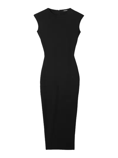 Jacquemus Vestido Midi - J In Negro