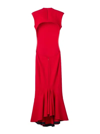 Jacquemus Vestido Midi - Rojo In Red