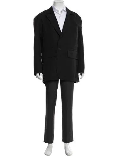Pre-owned Jacquemus Virgin Wool Blazer In Black