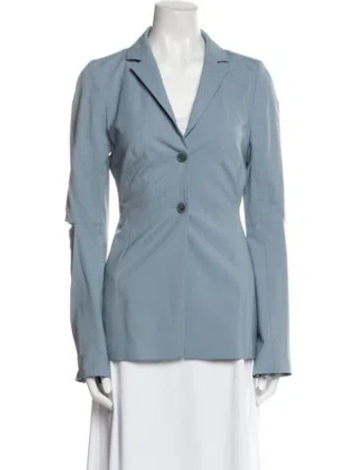 Pre-owned Jacquemus Virgin Wool Blazer In Blue