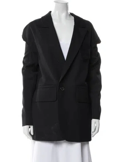Pre-owned Jacquemus Virgin Wool Blazer In Gray