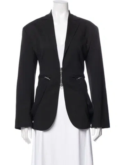 Pre-owned Jacquemus Virgin Wool Blazer In Gray