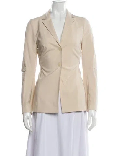Pre-owned Jacquemus Virgin Wool Blazer In Neutral
