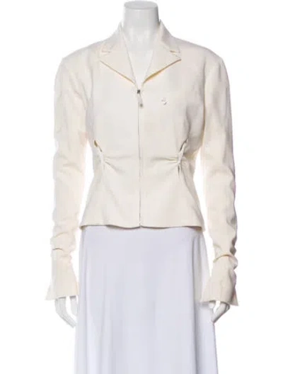 Pre-owned Jacquemus Virgin Wool Blazer In Neutral