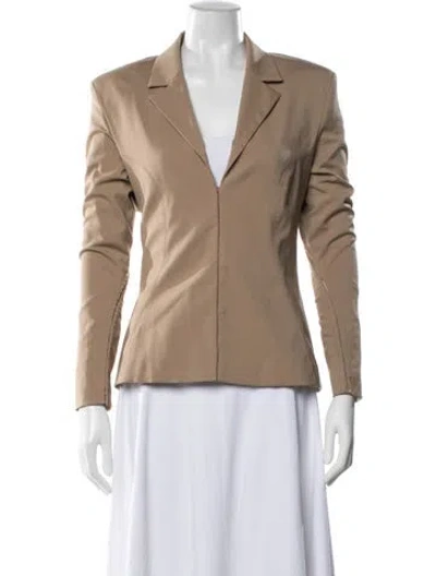 Pre-owned Jacquemus Virgin Wool Blazer In Neutral