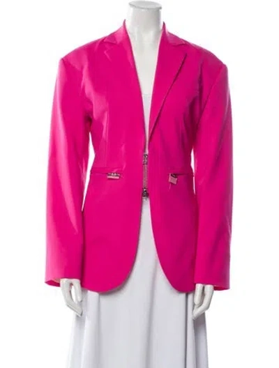 Pre-owned Jacquemus Virgin Wool Blazer In Pink