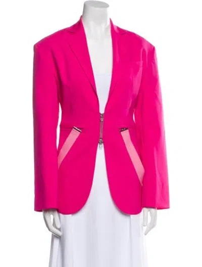 Pre-owned Jacquemus Virgin Wool Blazer In Pink
