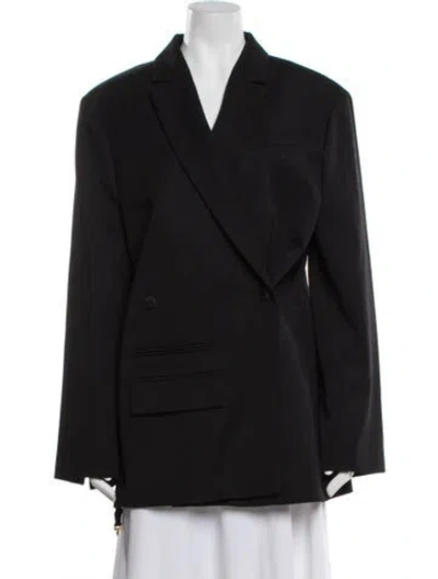 Pre-owned Jacquemus Virgin Wool Blazer W/ Tags In Black