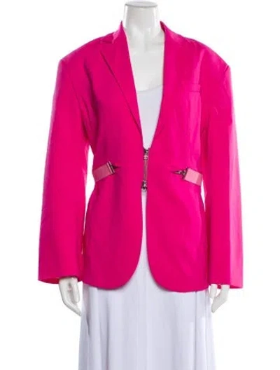 Pre-owned Jacquemus Virgin Wool Blazer W/ Tags In Pink