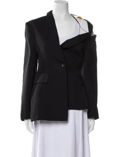 Pre-owned Jacquemus Virgin Wool Jacket In Black