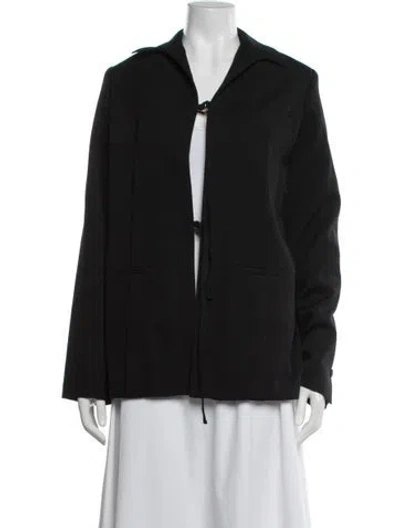 Pre-owned Jacquemus Virgin Wool Jacket In Black