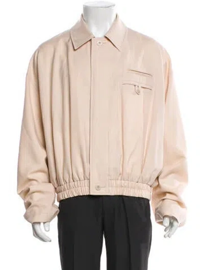 Pre-owned Jacquemus Virgin Wool Jacket In Neutral