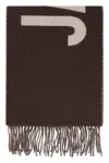 Jacquemus Virgin Wool Scarf In Green