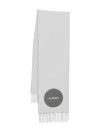 Jacquemus Virgin Wool Scarf In Gray
