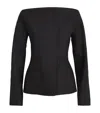 Jacquemus La Veste Spalla Wool Blend Jacket In Black