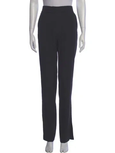 Pre-owned Jacquemus Virgin Wool Straight Leg Pants In Gray