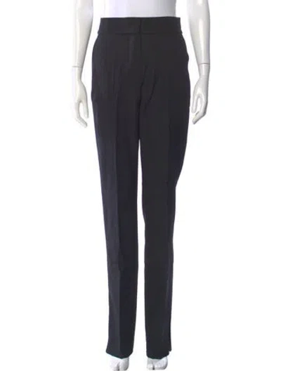 Pre-owned Jacquemus Virgin Wool Straight Leg Pants W/ Tags In Gray