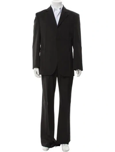 Pre-owned Jacquemus Virgin Wool Suit In Gray