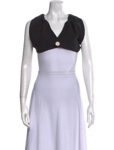 Pre-owned Jacquemus Virgin Wool V-neck Sweater In Multi