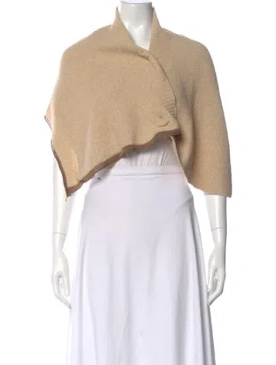 Pre-owned Jacquemus Virgin Wool V-neck Sweater In Neutral