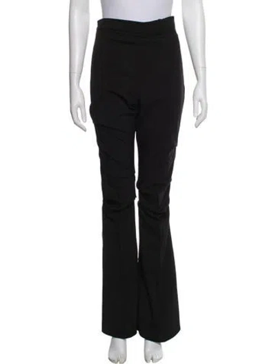 Pre-owned Jacquemus Virgin Wool Wide Leg Pants In Black
