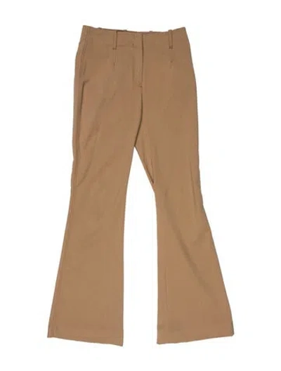Pre-owned Jacquemus Virgin Wool Wide Leg Pants In Neutral