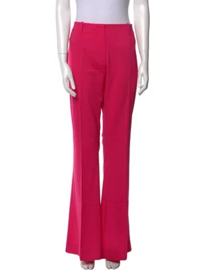 Pre-owned Jacquemus Virgin Wool Wide Leg Pants W/ Tags In Pink