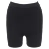 Jacquemus Viscose Blend Minimal Knitted Cyclist Shorts In Black