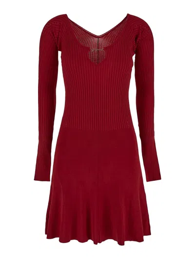 Jacquemus La Pralù Mini Dress In Red